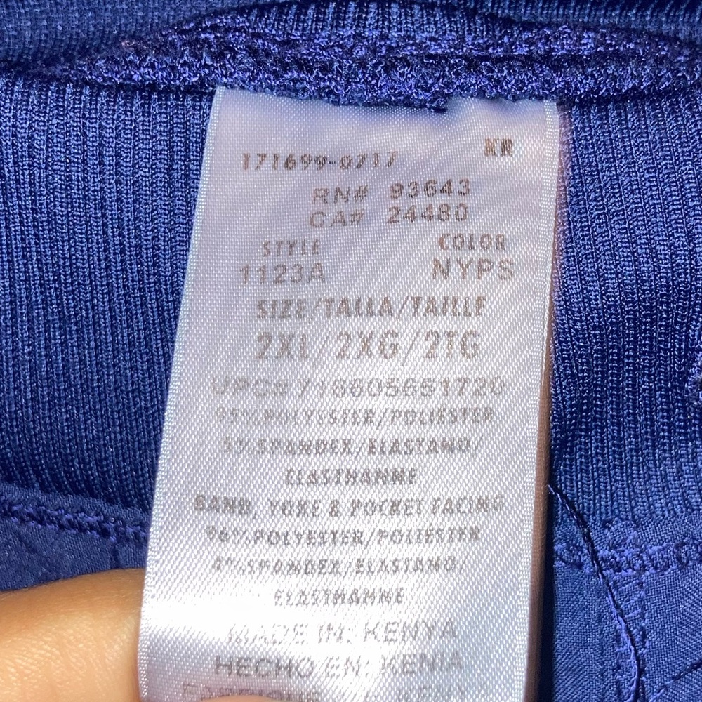 Cherokee INFINITY Navy Blue Scrub Pants - XL - Picture 5 of 7
